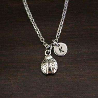 Ladybug Necklace - Animal Lover Gift - Ladybug Lover - Ladybug Jewelry - Bug Necklace - Insect Necklace - Beetle Jewelry - I/B/H