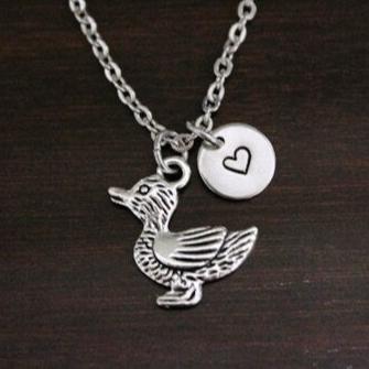 Duck Necklace - Animal Lover Gift - Mallard - Duck Lover - Duck Jewelry - Mallard Necklace - Duckling Necklace - Baby Duck Jewelry - I/B/H