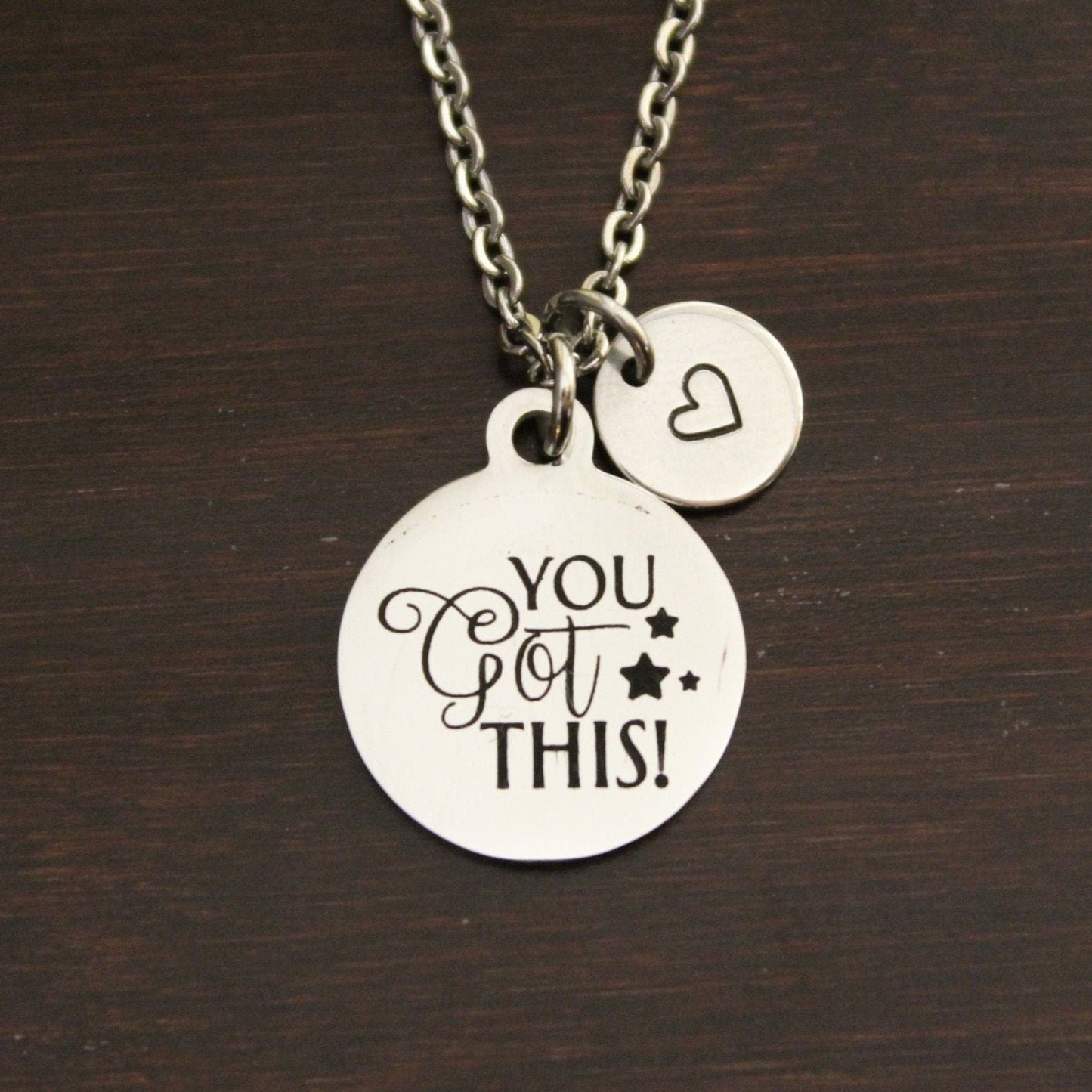 You Got This Necklace-You Got This Jewelry - You Got This Gift-  Motivation Jewelry-Motivational Saying Jewelry-Inspirational Necklace-I/B/H 1