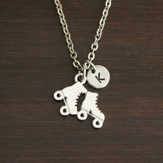 Roller Skate Necklace - Roller Skate Jewelry - Athlete Necklace - Skate Necklace - Roller Derby Necklace - Roller Derby Jewelry - I/B/H