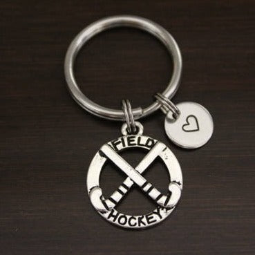 field hockey sticks keychain