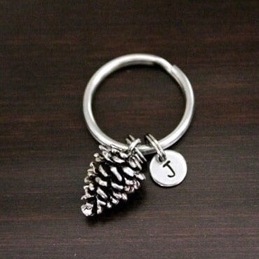 3D pinecone keychain